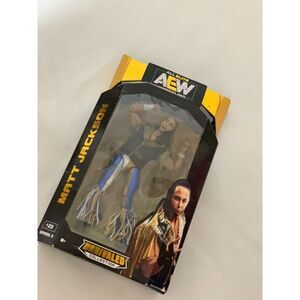 AEW MATT JACKSON Unrivaled Series #3 Figure #23, WRESTLING COLLECTIBLE TOYS